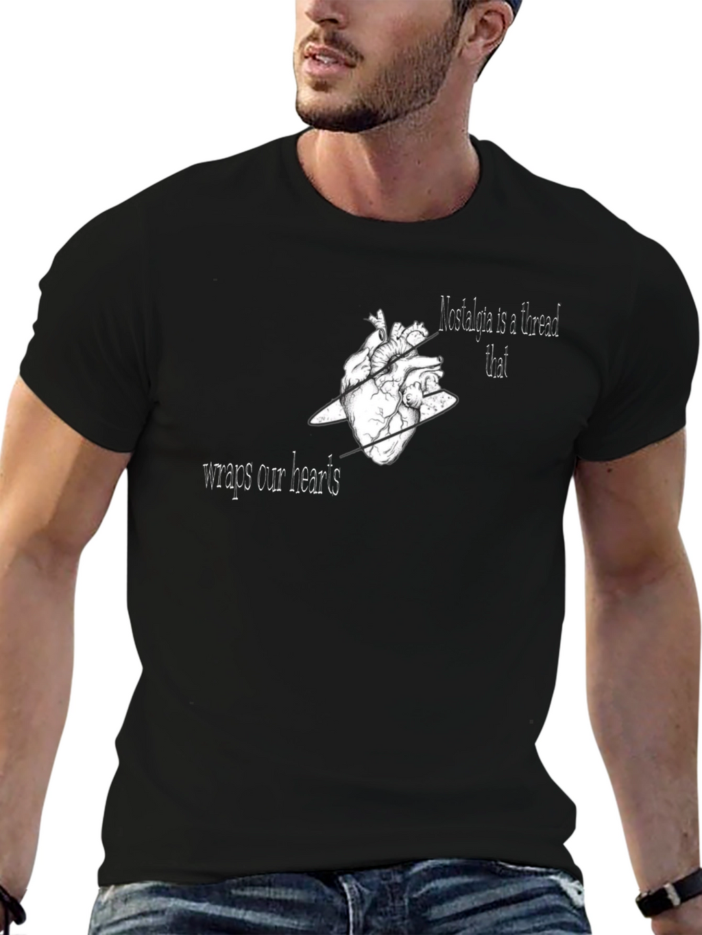 Anatomical Heart T-Shirt - Nostalgia Design