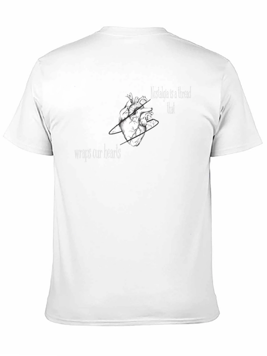 Anatomical Heart T-Shirt - Nostalgia Design