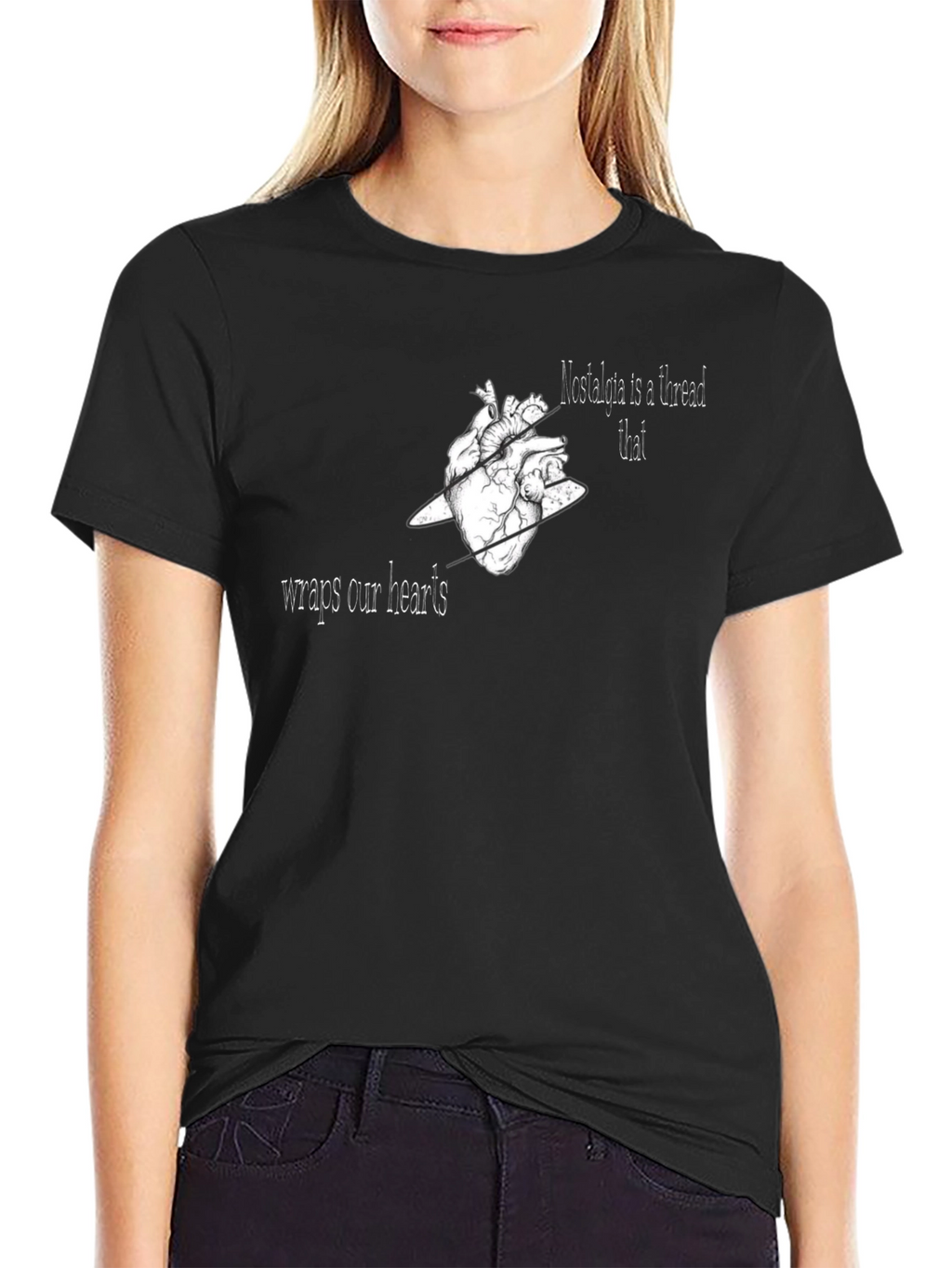 Anatomical Heart T-Shirt - Nostalgia Design