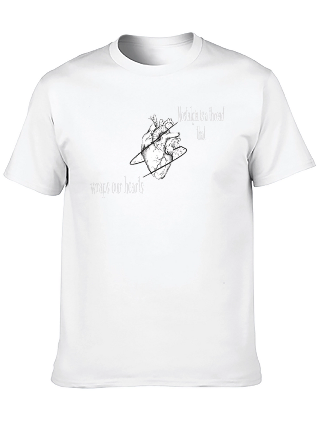Anatomical Heart T-Shirt - Nostalgia Design