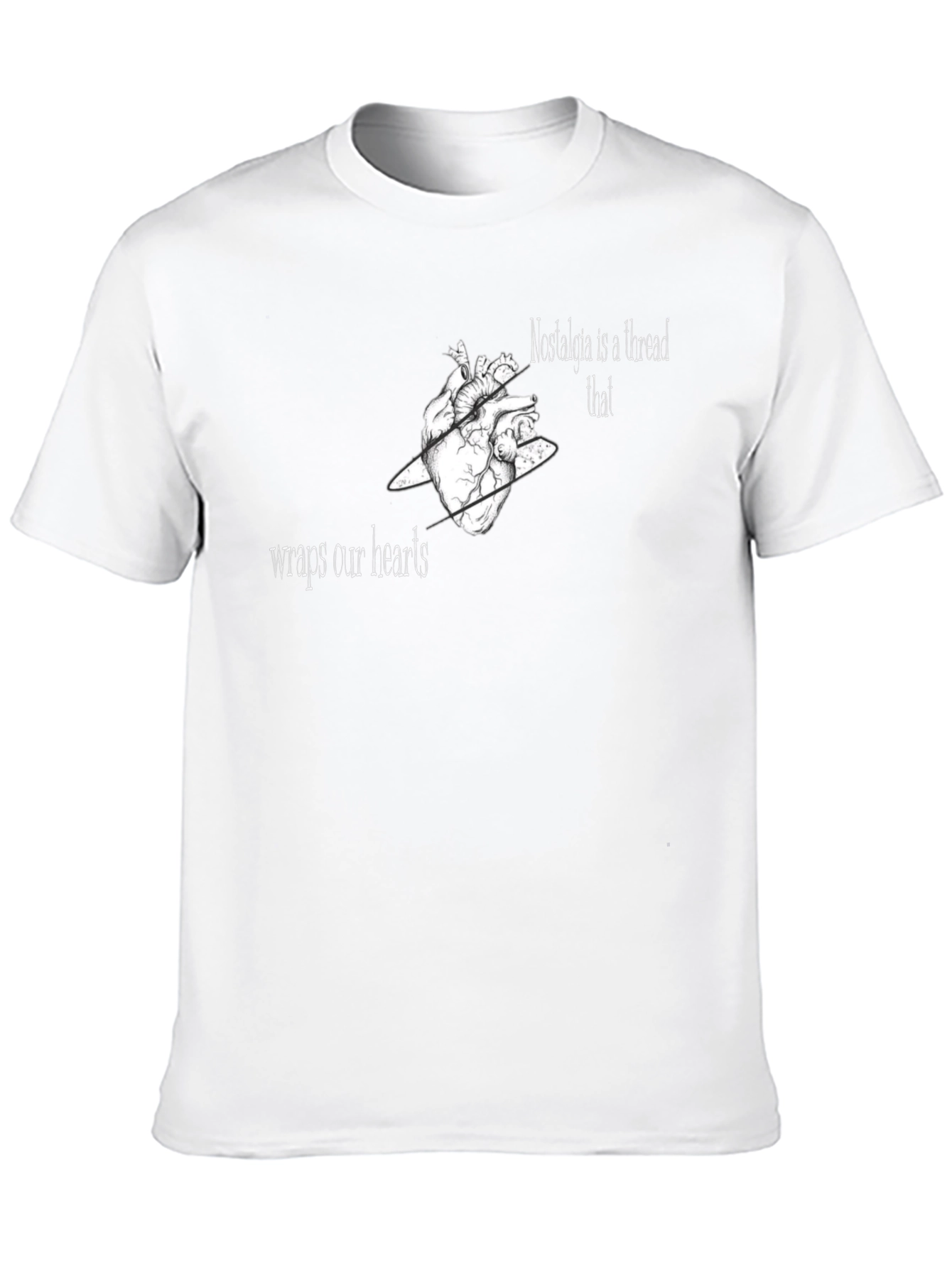 Anatomical Heart T-Shirt - Nostalgia Design