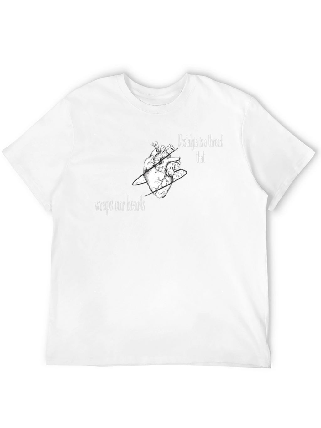 Anatomical Heart T-Shirt - Nostalgia Design
