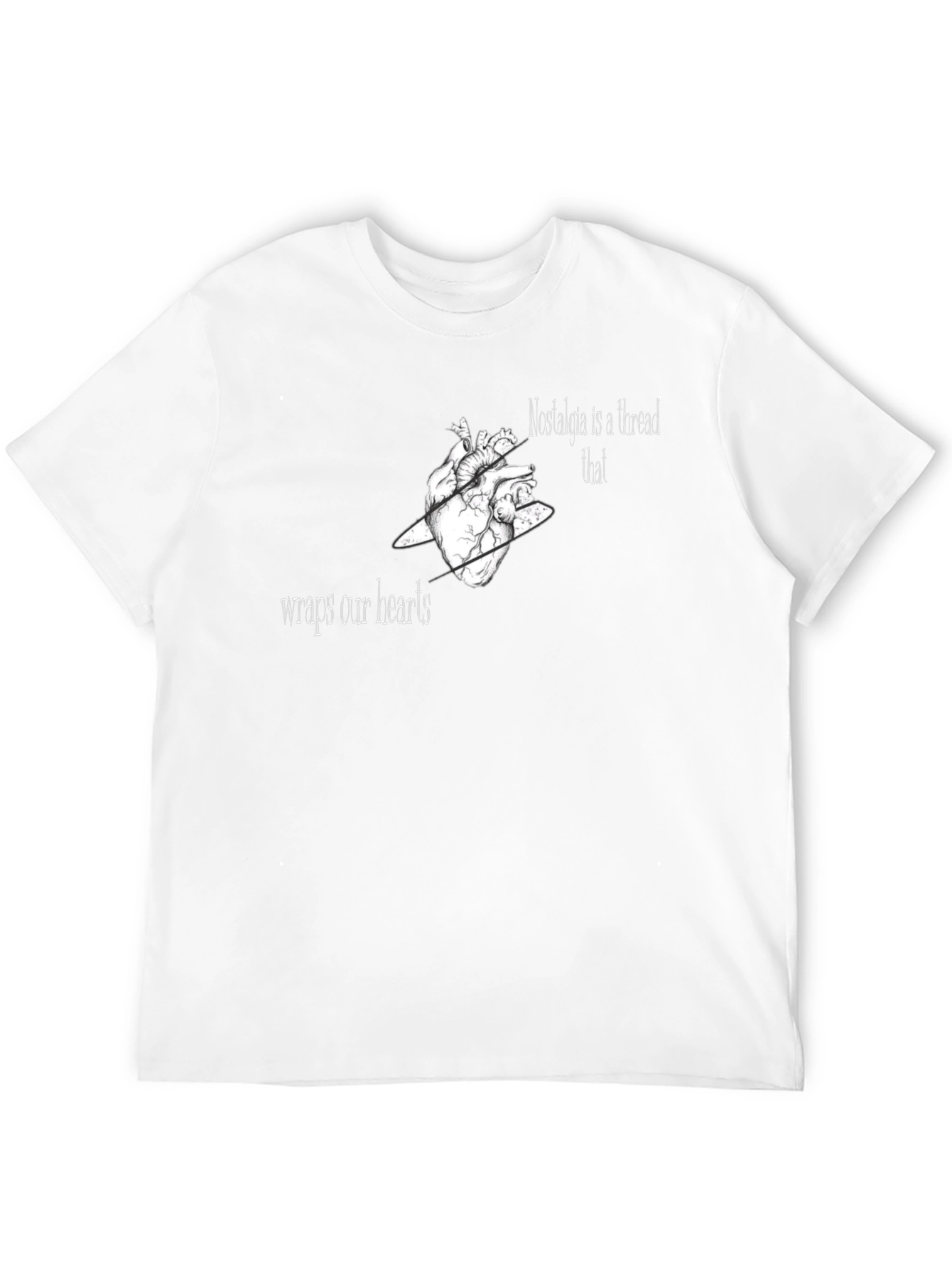 Anatomical Heart T-Shirt - Nostalgia Design