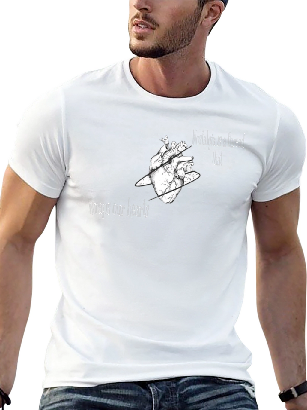 Anatomical Heart T-Shirt - Nostalgia Design