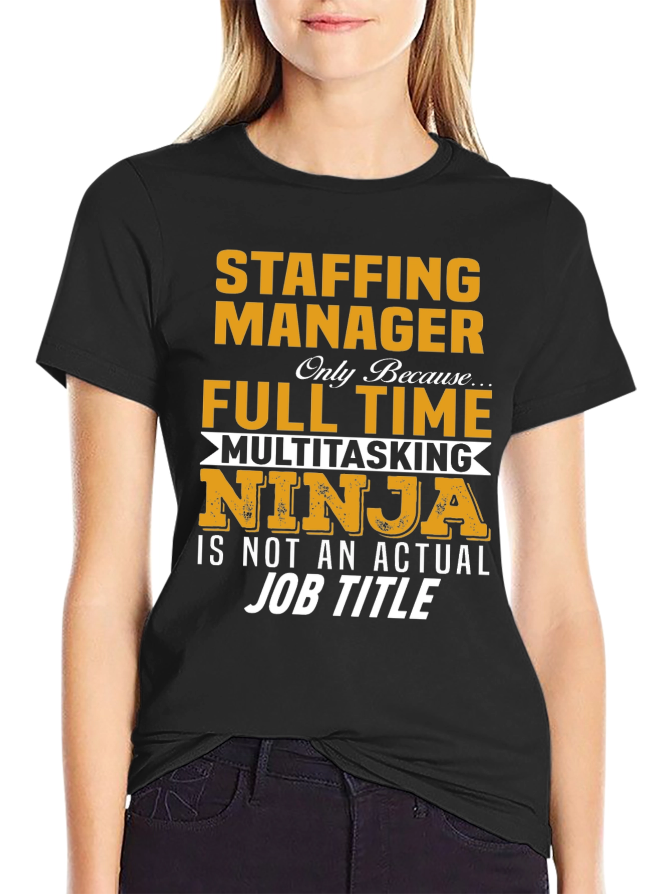 Staffing Manager Multitasking Ninja T-Shirt