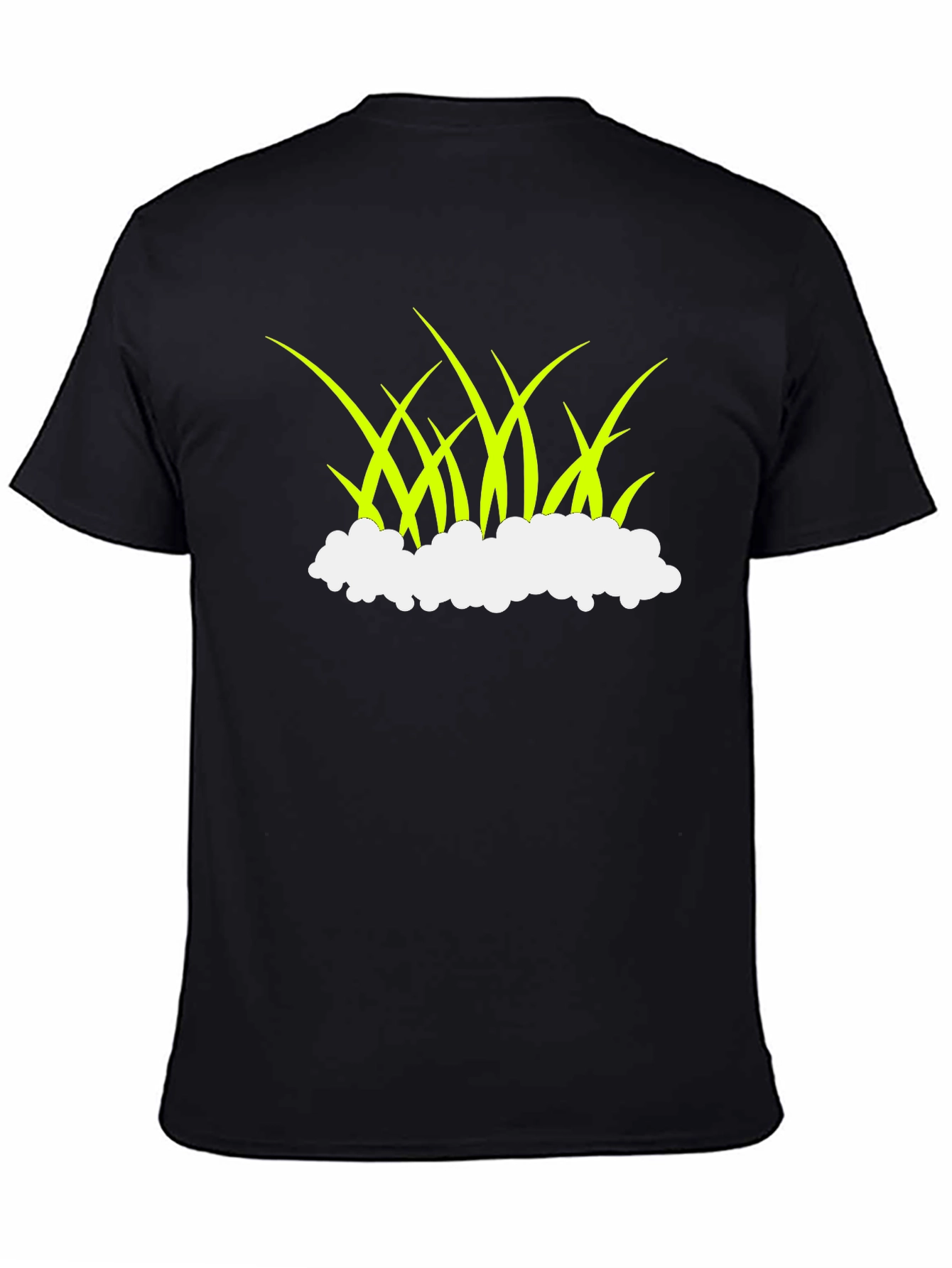 Lawn Graphic Tee - Unique Grass Design T-Shirt