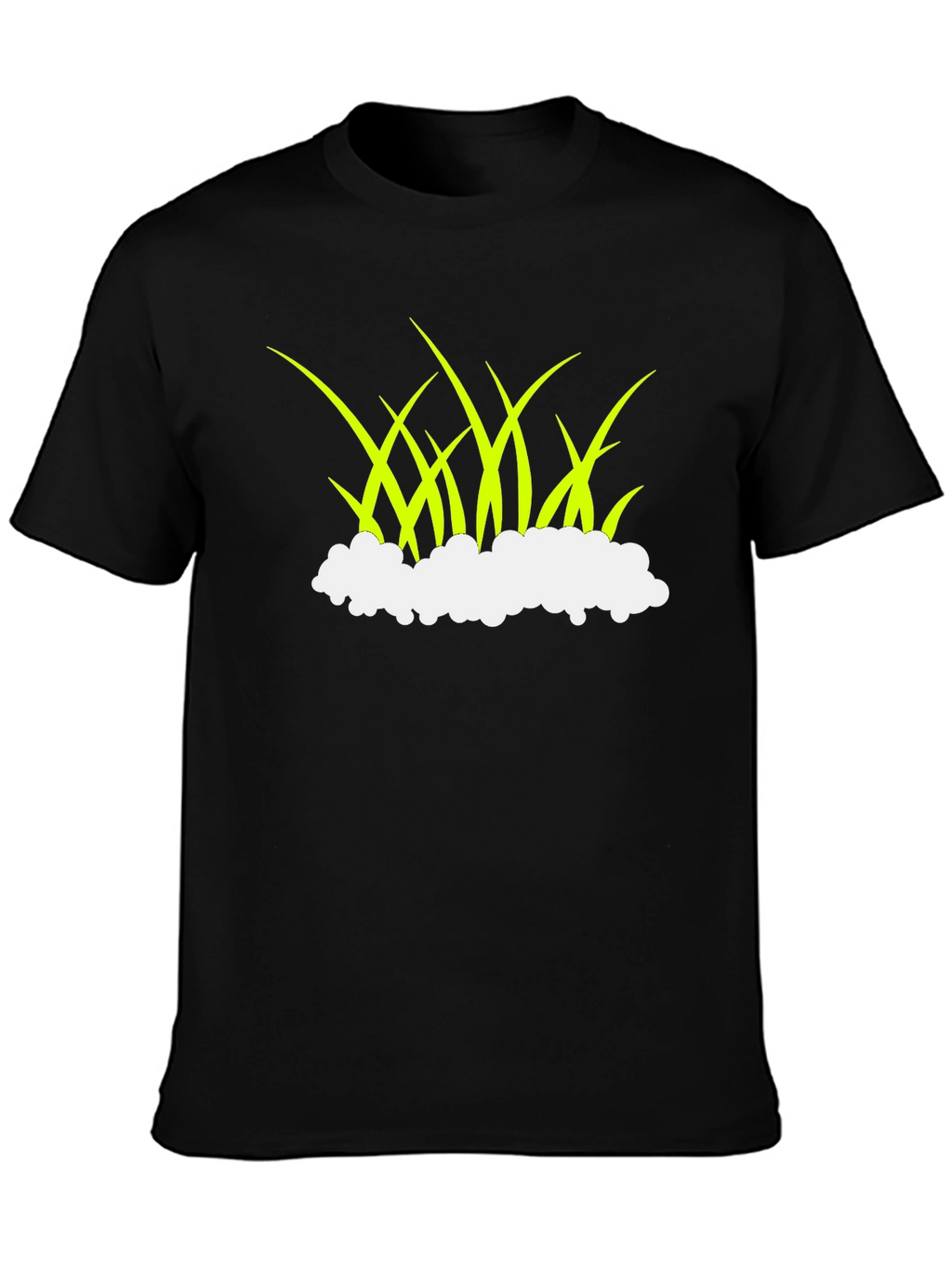 Lawn Graphic Tee - Unique Grass Design T-Shirt