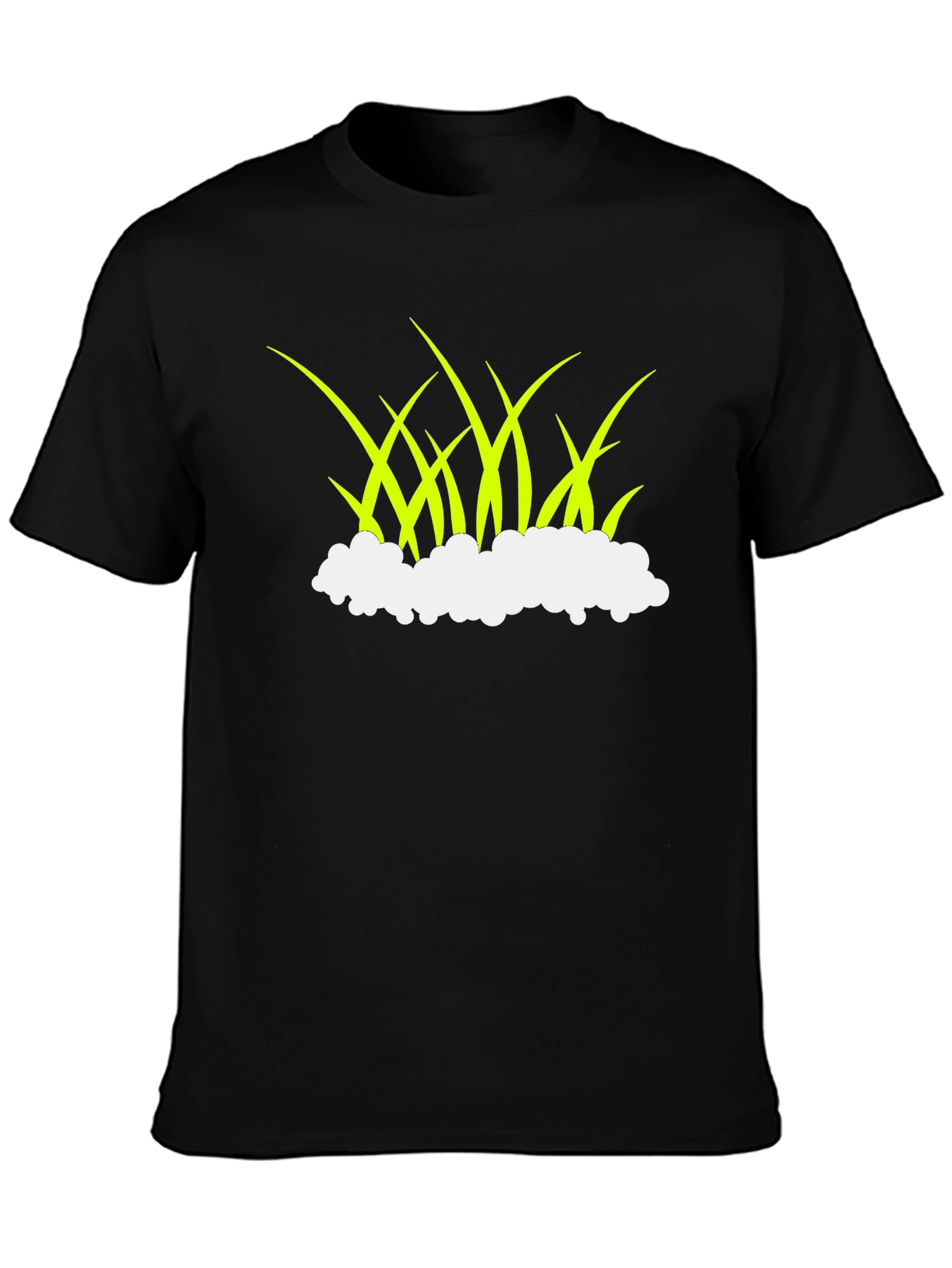 Lawn Graphic Tee - Unique Grass Design T-Shirt