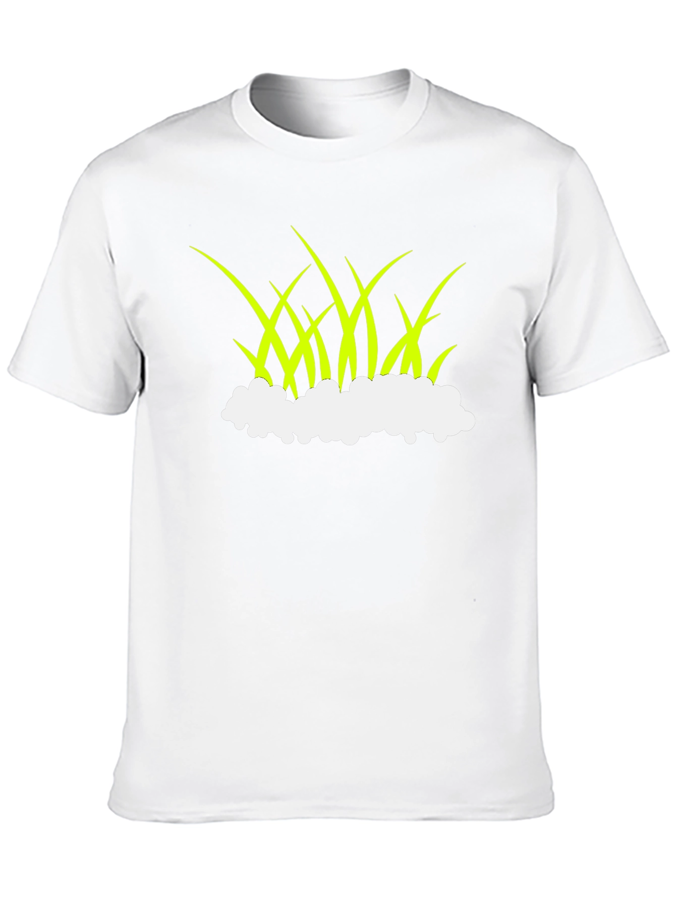 Lawn Graphic Tee - Unique Grass Design T-Shirt