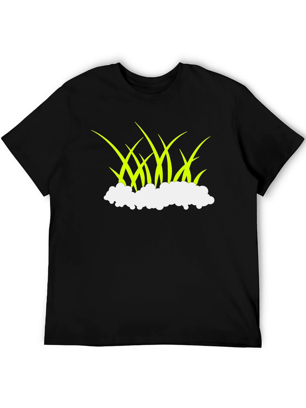 Lawn Graphic Tee - Unique Grass Design T-Shirt