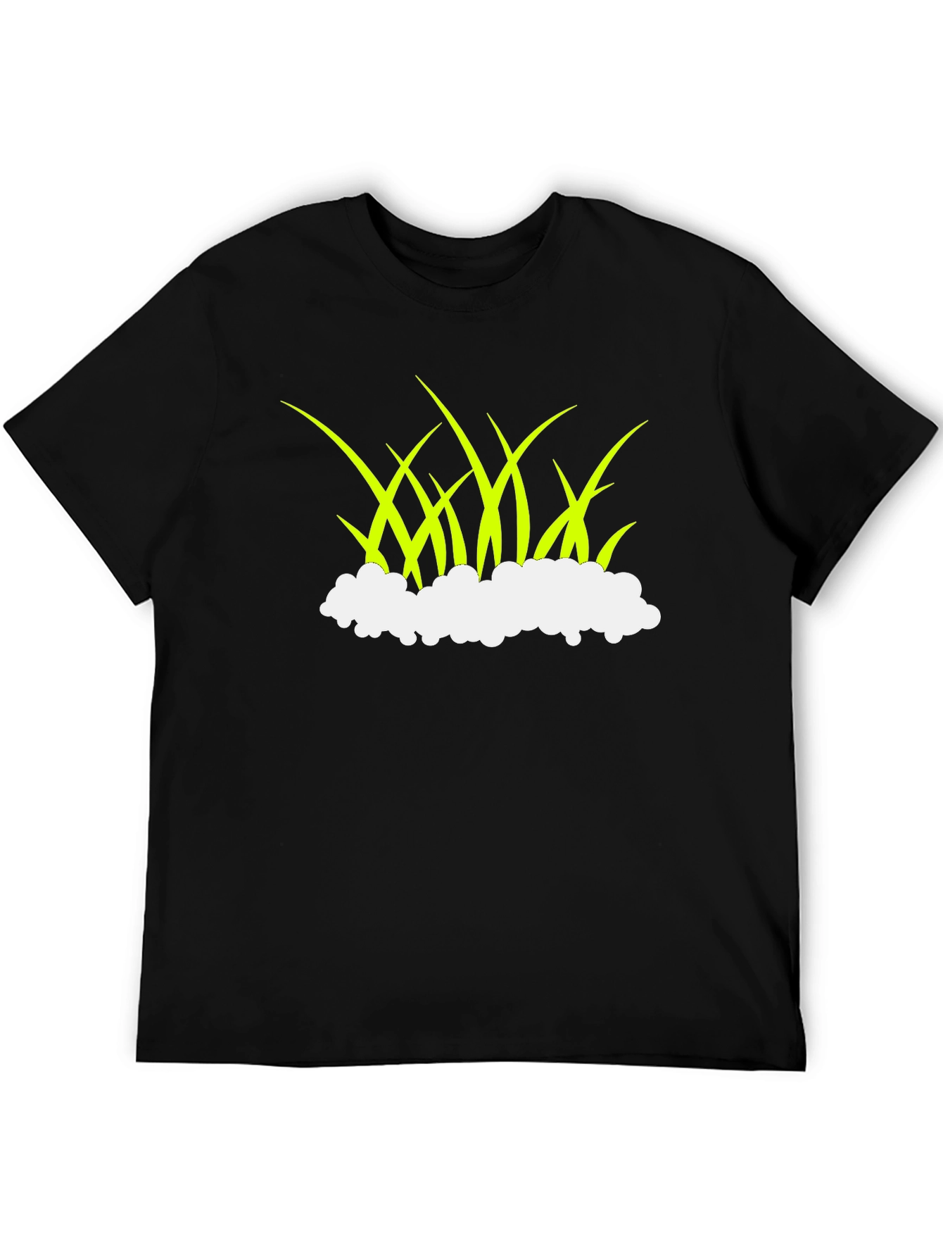 Lawn Graphic Tee - Unique Grass Design T-Shirt