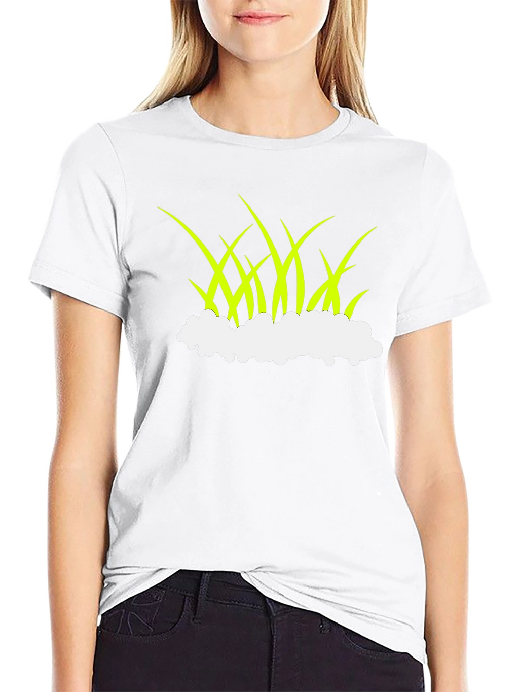 Lawn Graphic Tee - Unique Grass Design T-Shirt