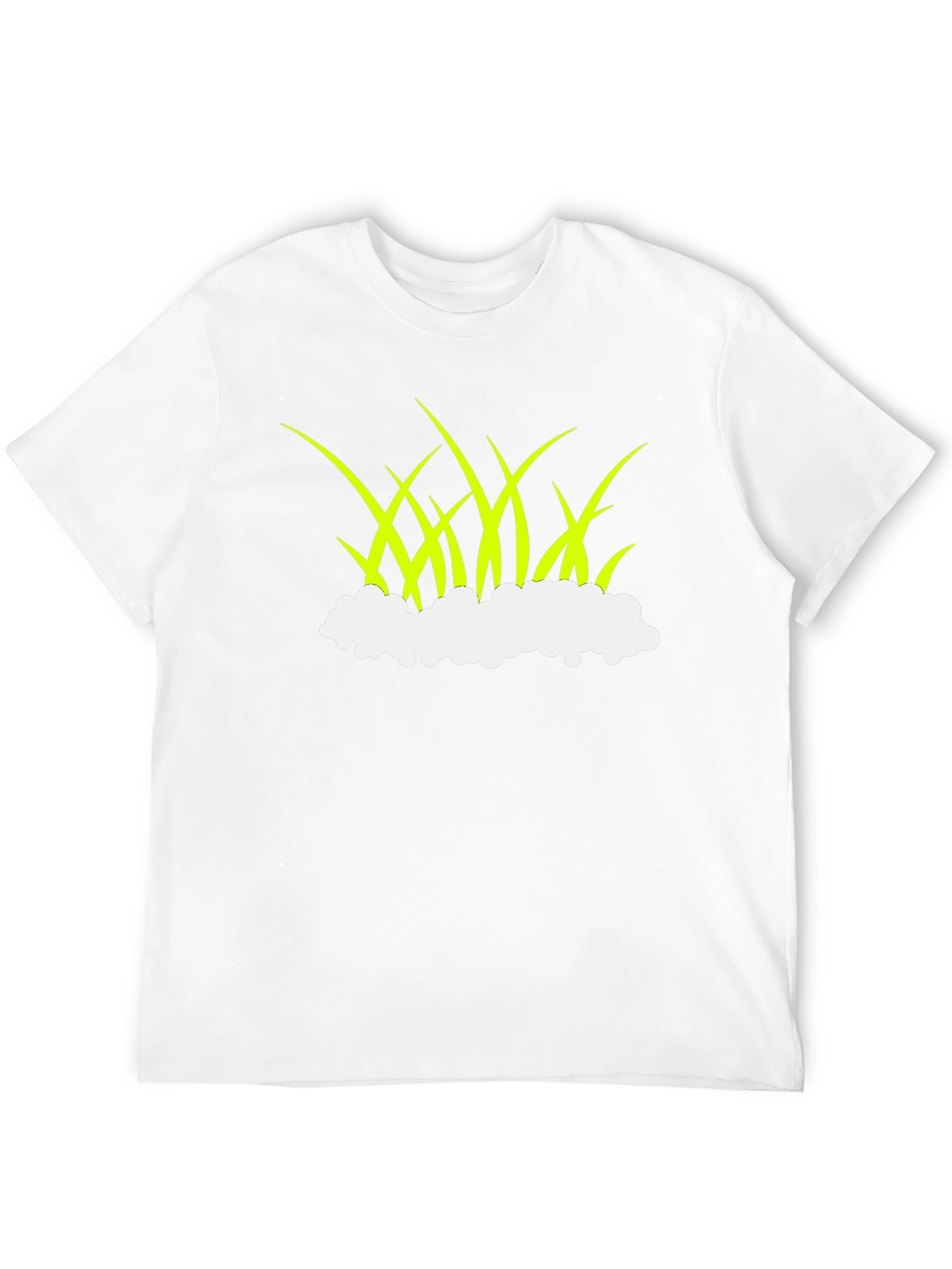 Lawn Graphic Tee - Unique Grass Design T-Shirt