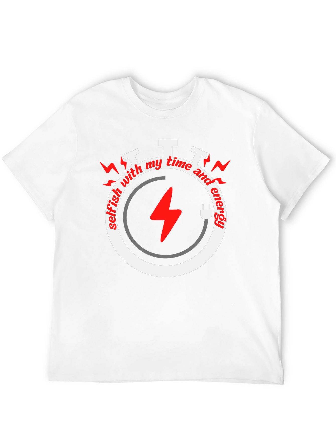 Selfish Time & Energy Graphic Tee