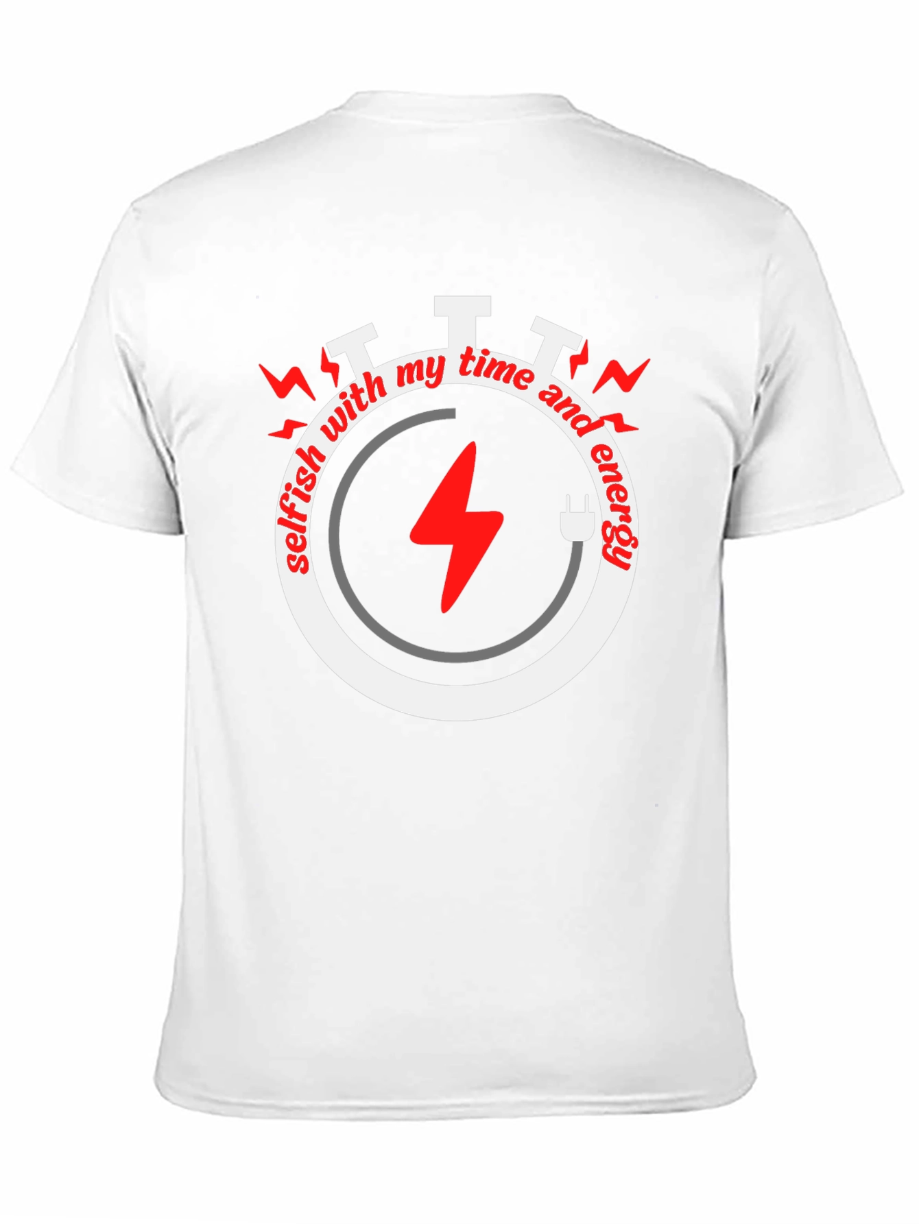 Selfish Time & Energy Graphic Tee