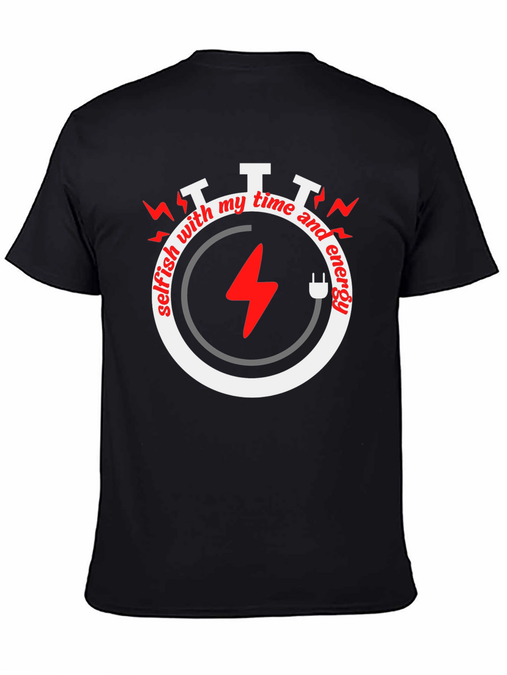 Selfish Time & Energy Graphic Tee