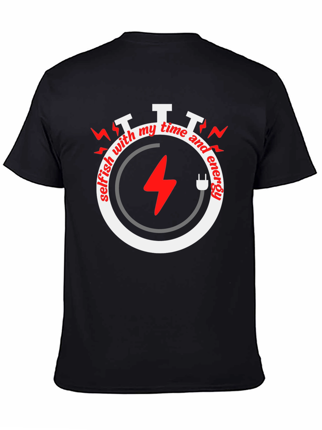 Selfish Time & Energy Graphic Tee