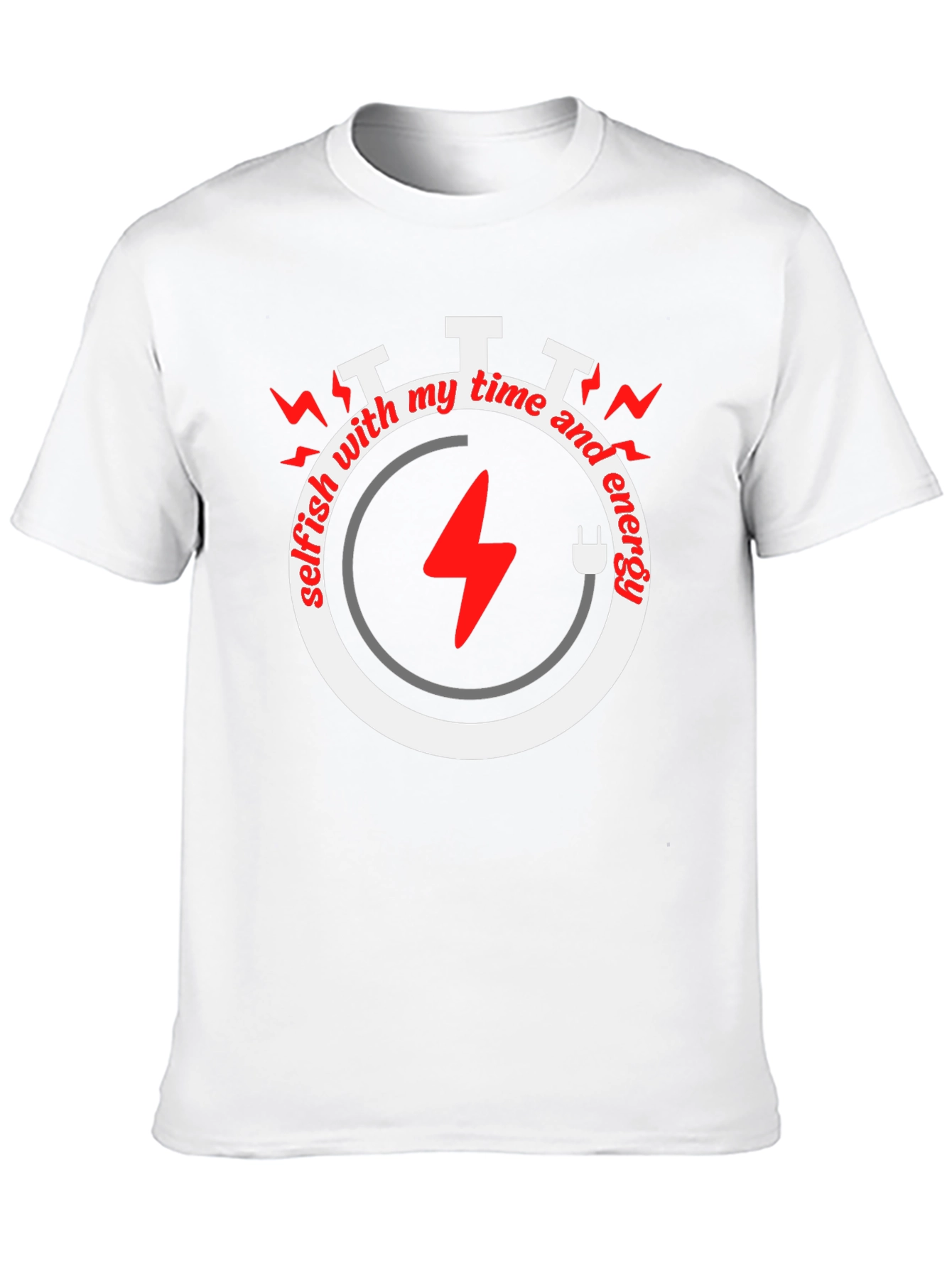 Selfish Time & Energy Graphic Tee