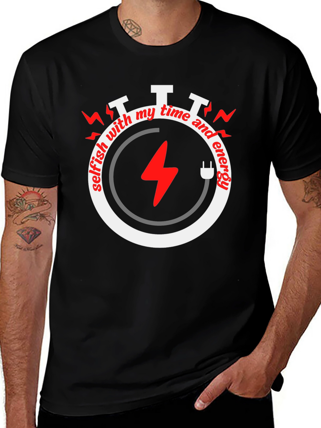 Selfish Time & Energy Graphic Tee