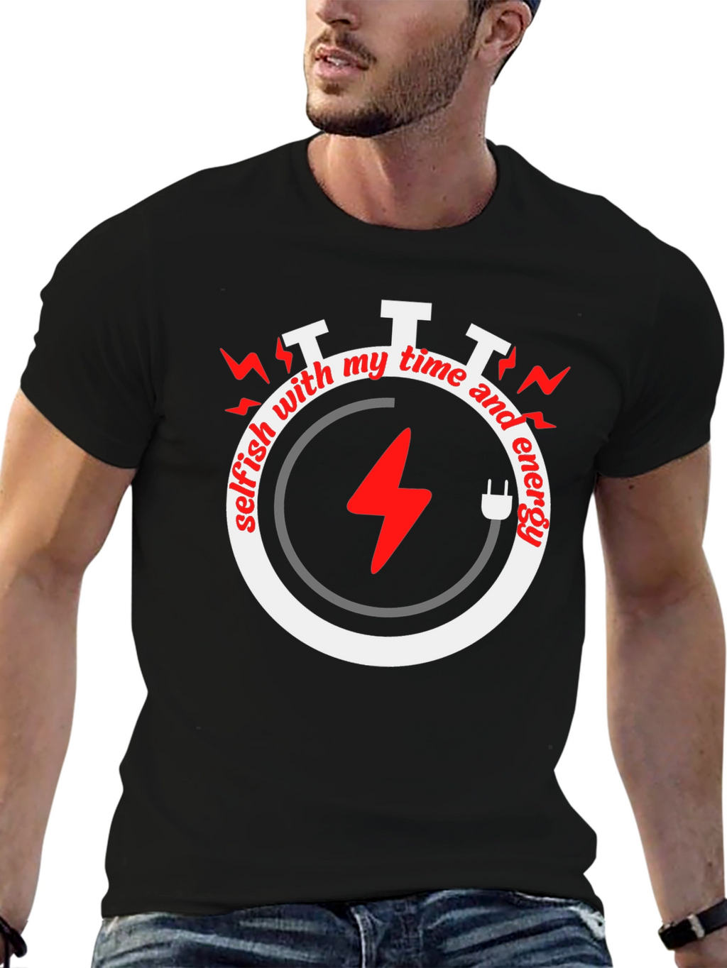 Selfish Time & Energy Graphic Tee