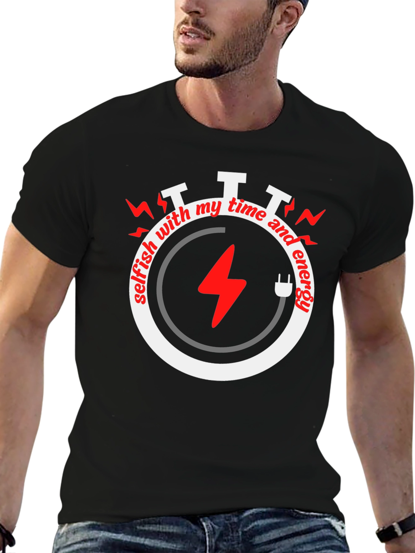 Selfish Time & Energy Graphic Tee