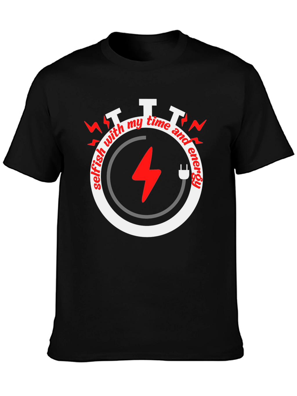 Selfish Time & Energy Graphic Tee