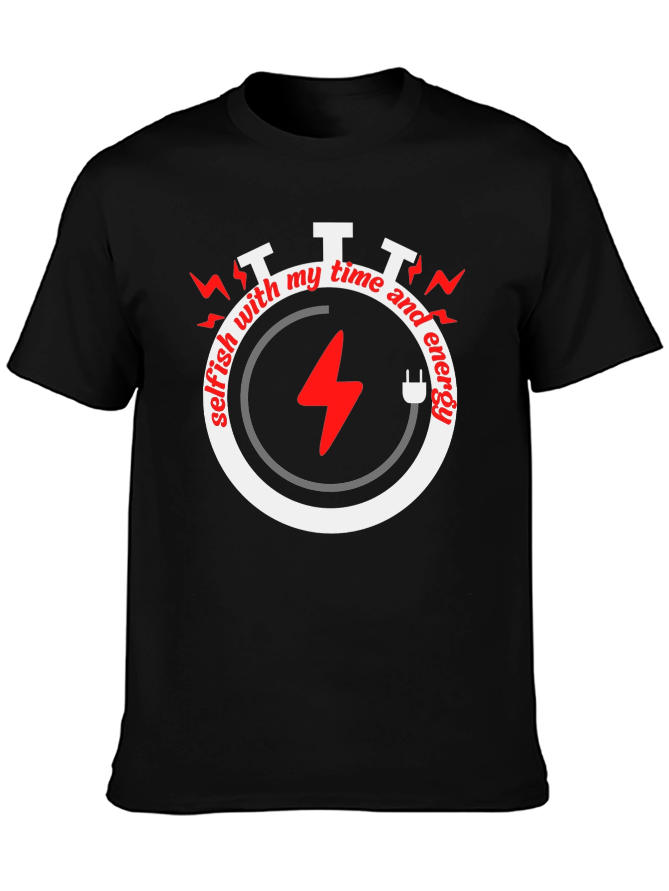Selfish Time & Energy Graphic Tee