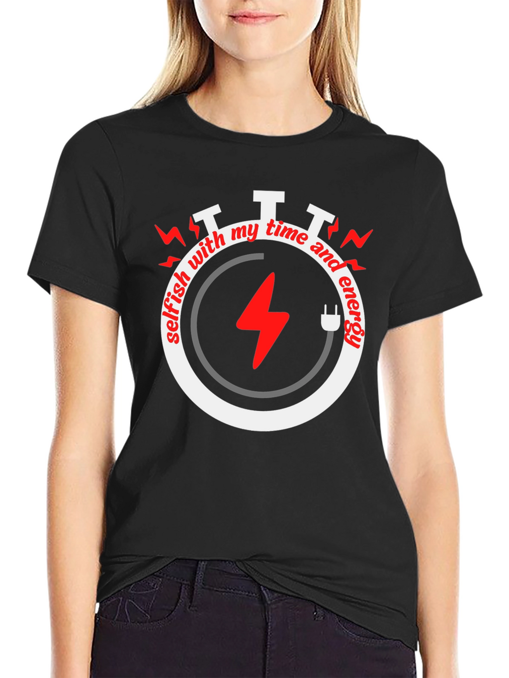 Selfish Time & Energy Graphic Tee
