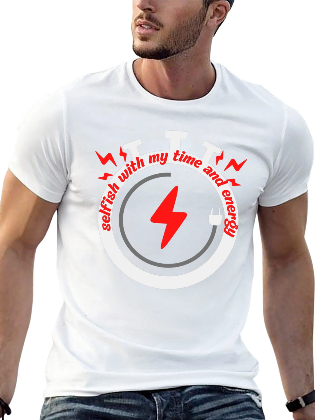 Selfish Time & Energy Graphic Tee