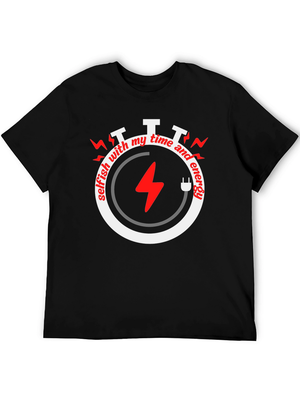 Selfish Time & Energy Graphic Tee