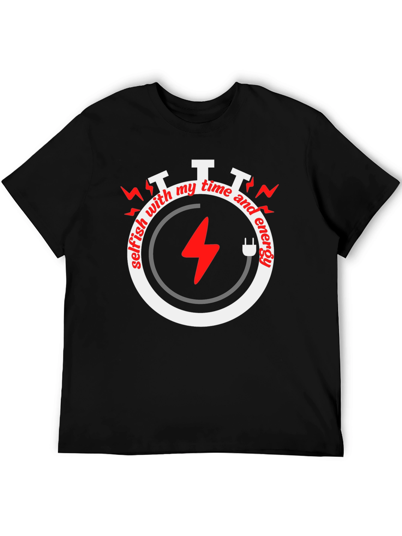 Selfish Time & Energy Graphic Tee