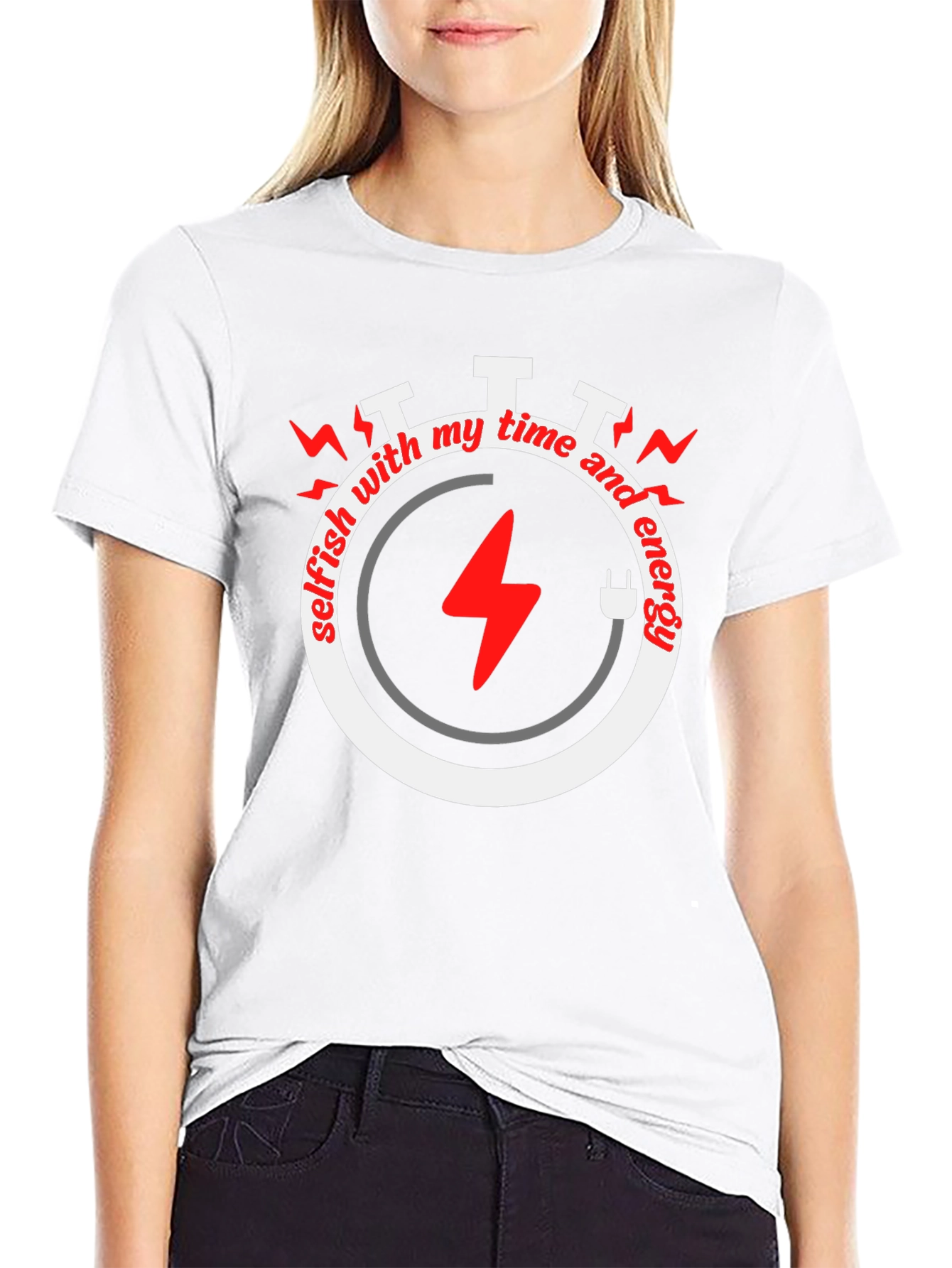 Selfish Time & Energy Graphic Tee