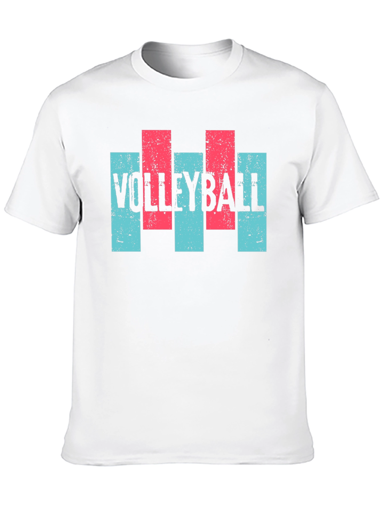 Volleyball Graphic T-Shirt - Mens Casual Tee
