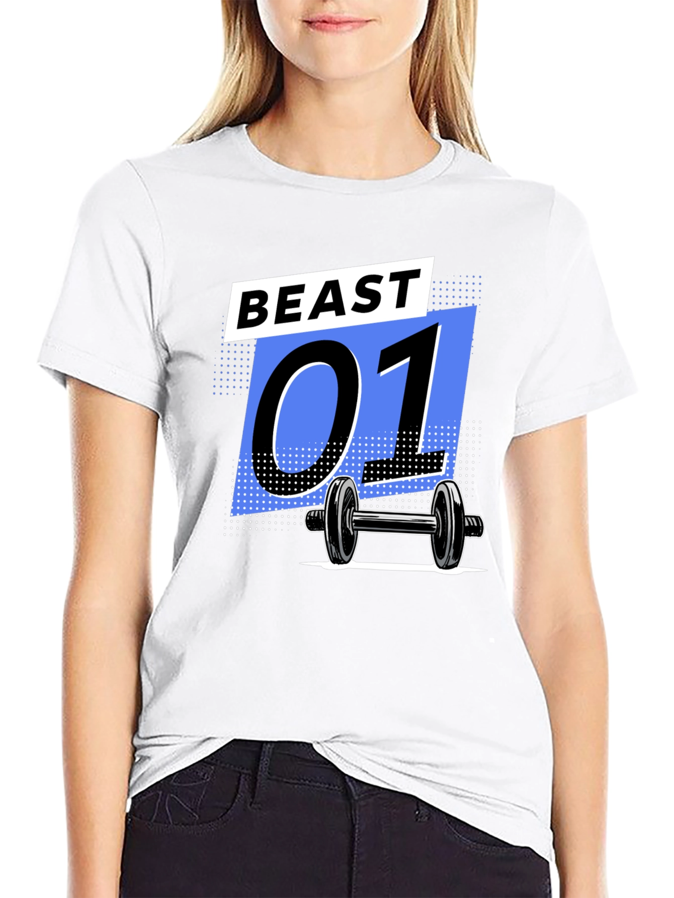 Beast 01 Gym Black T-Shirt
