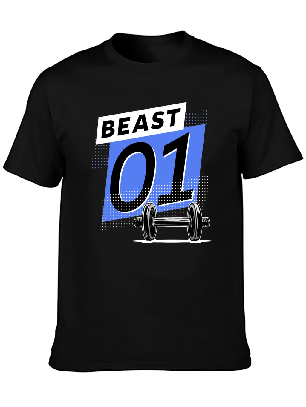 Beast 01 Gym Black T-Shirt