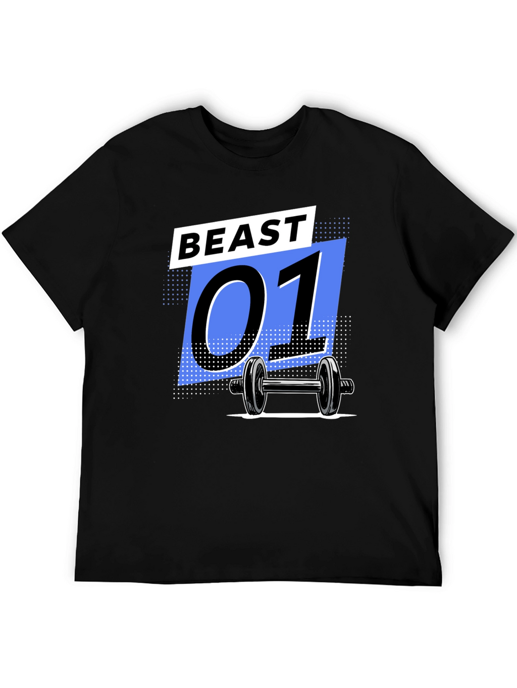 Beast 01 Gym Black T-Shirt