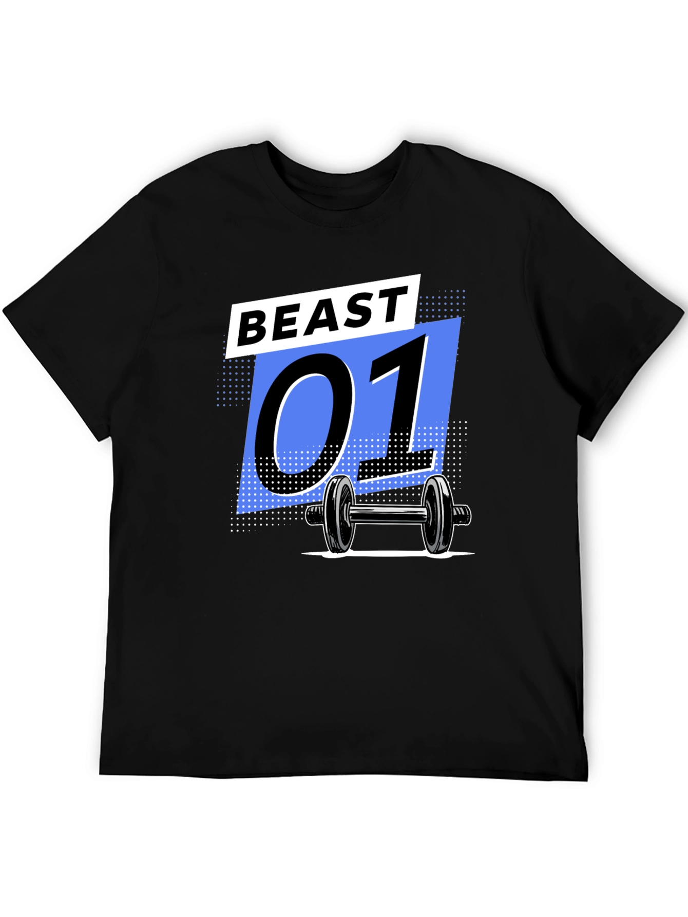 Beast 01 Gym Black T-Shirt