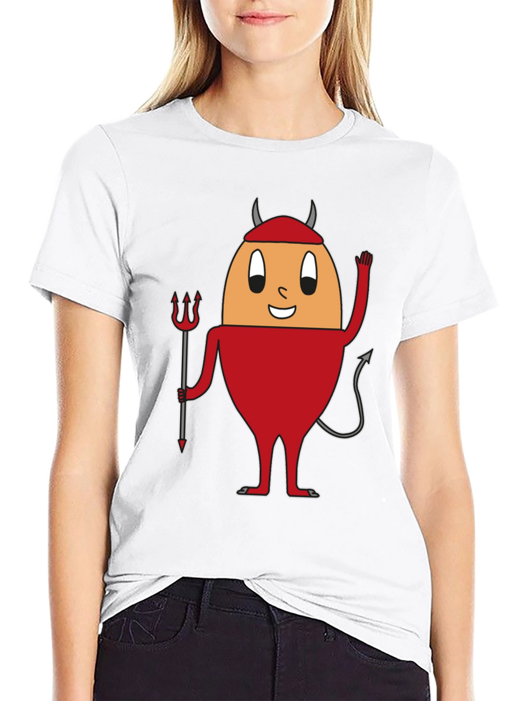 Devil Egg Graphic T-Shirt - Funny & Unique