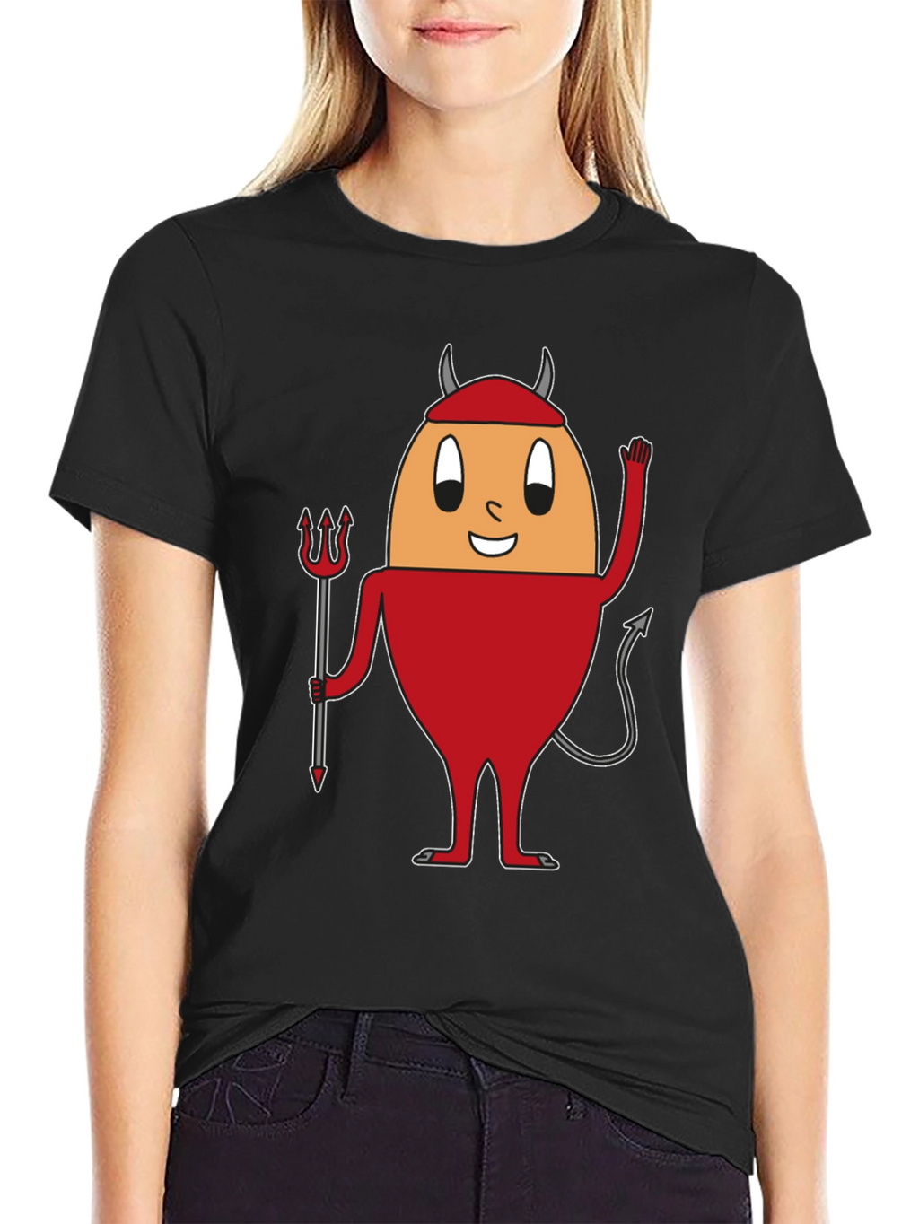Devil Egg Graphic T-Shirt - Funny & Unique