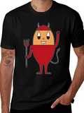 Devil Egg Graphic T-Shirt - Funny & Unique