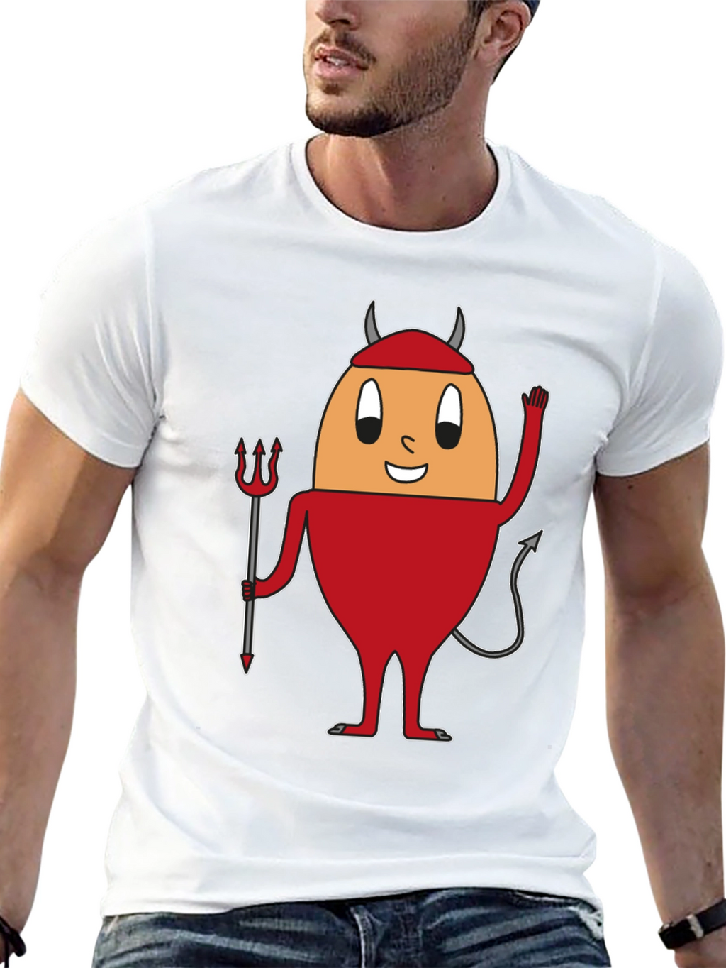 Devil Egg Graphic T-Shirt - Funny & Unique