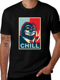Chill Sloth Graphic Tee - Relaxed Vibe