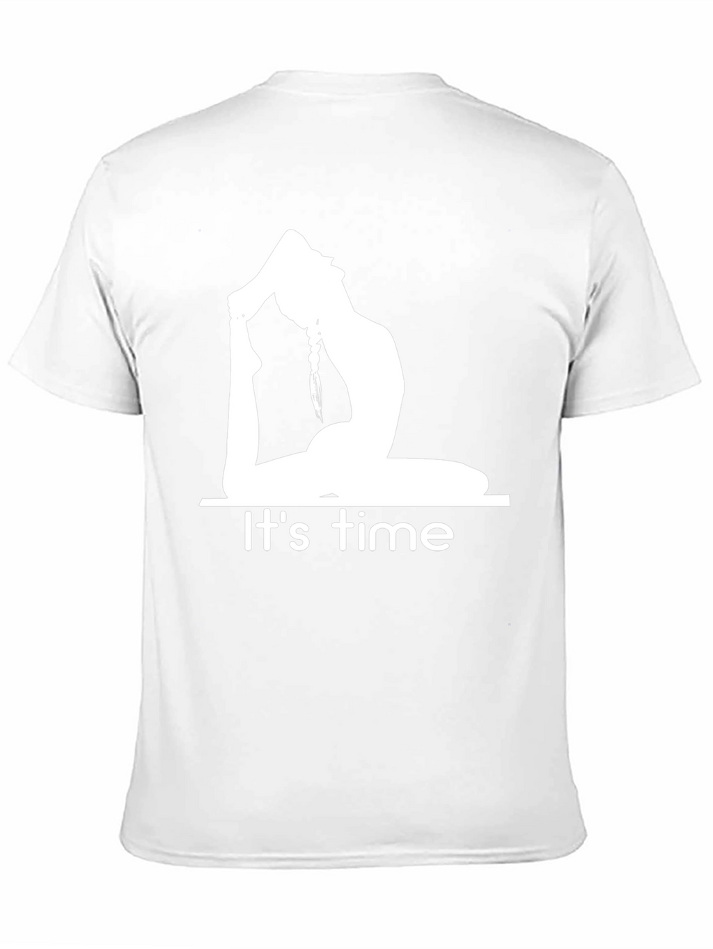 Yoga Time T-Shirt - Black Cotton Blend
