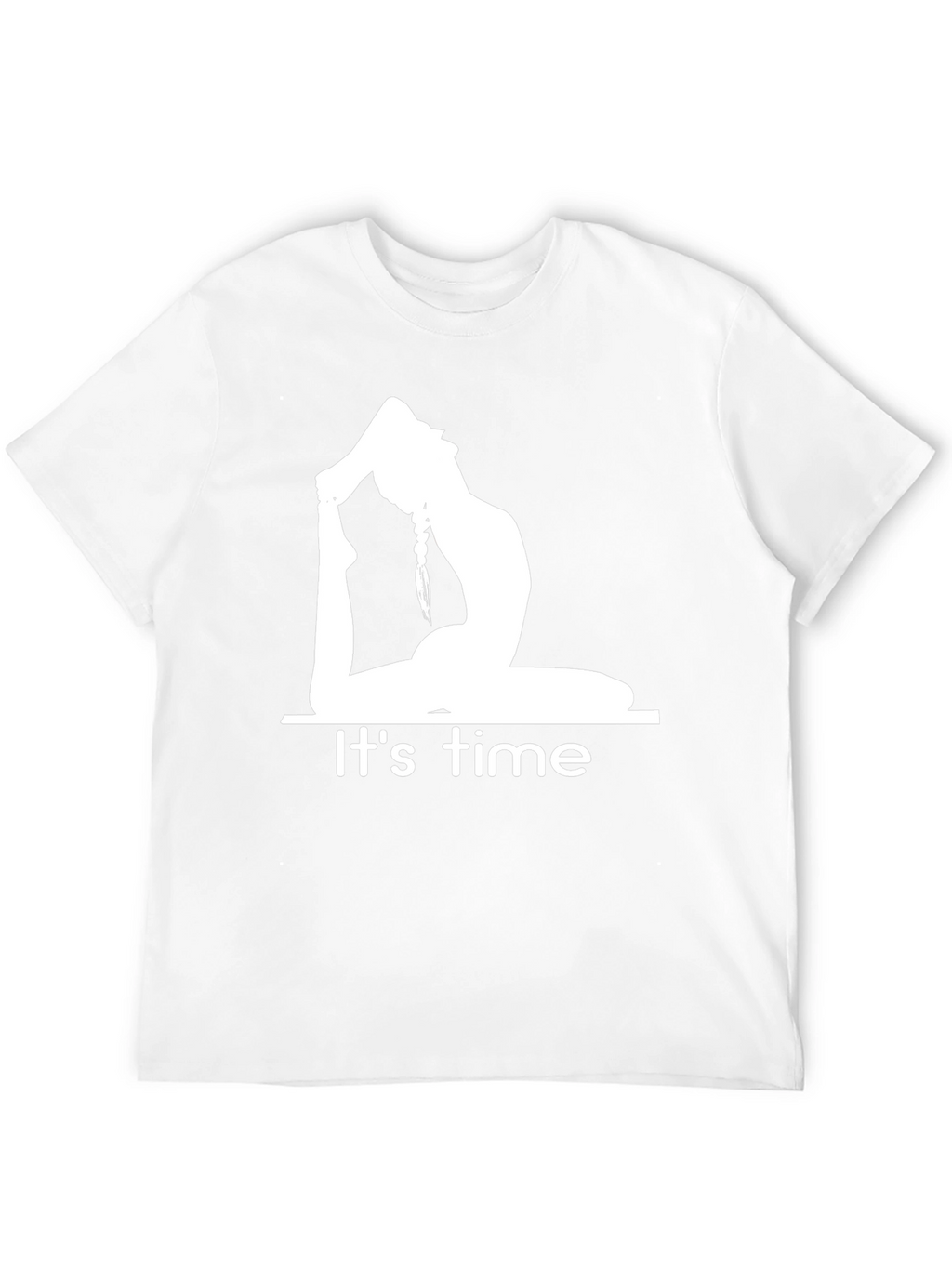Yoga Time T-Shirt - Black Cotton Blend