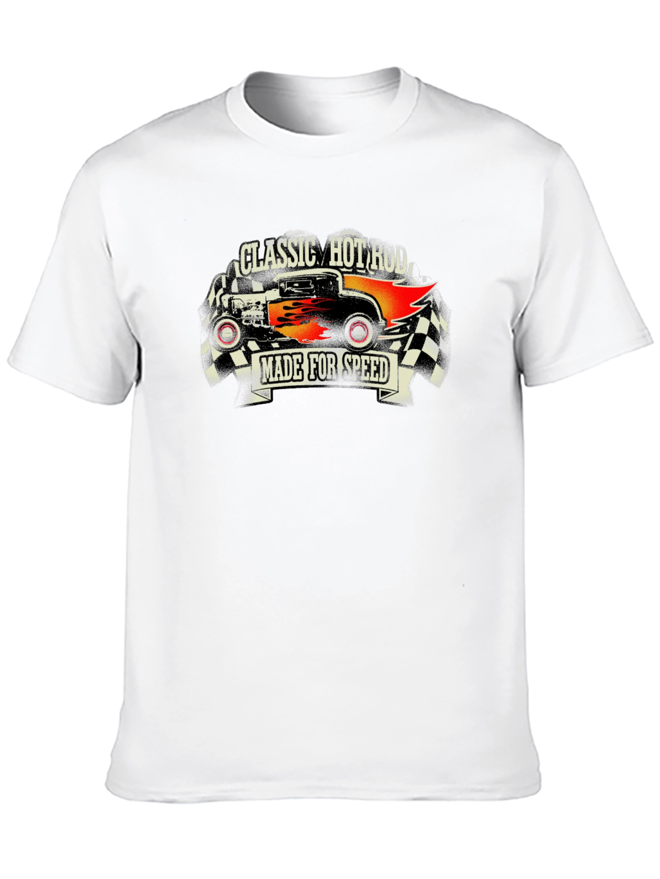 Classic Hot Rod Car Graphic T-Shirt
