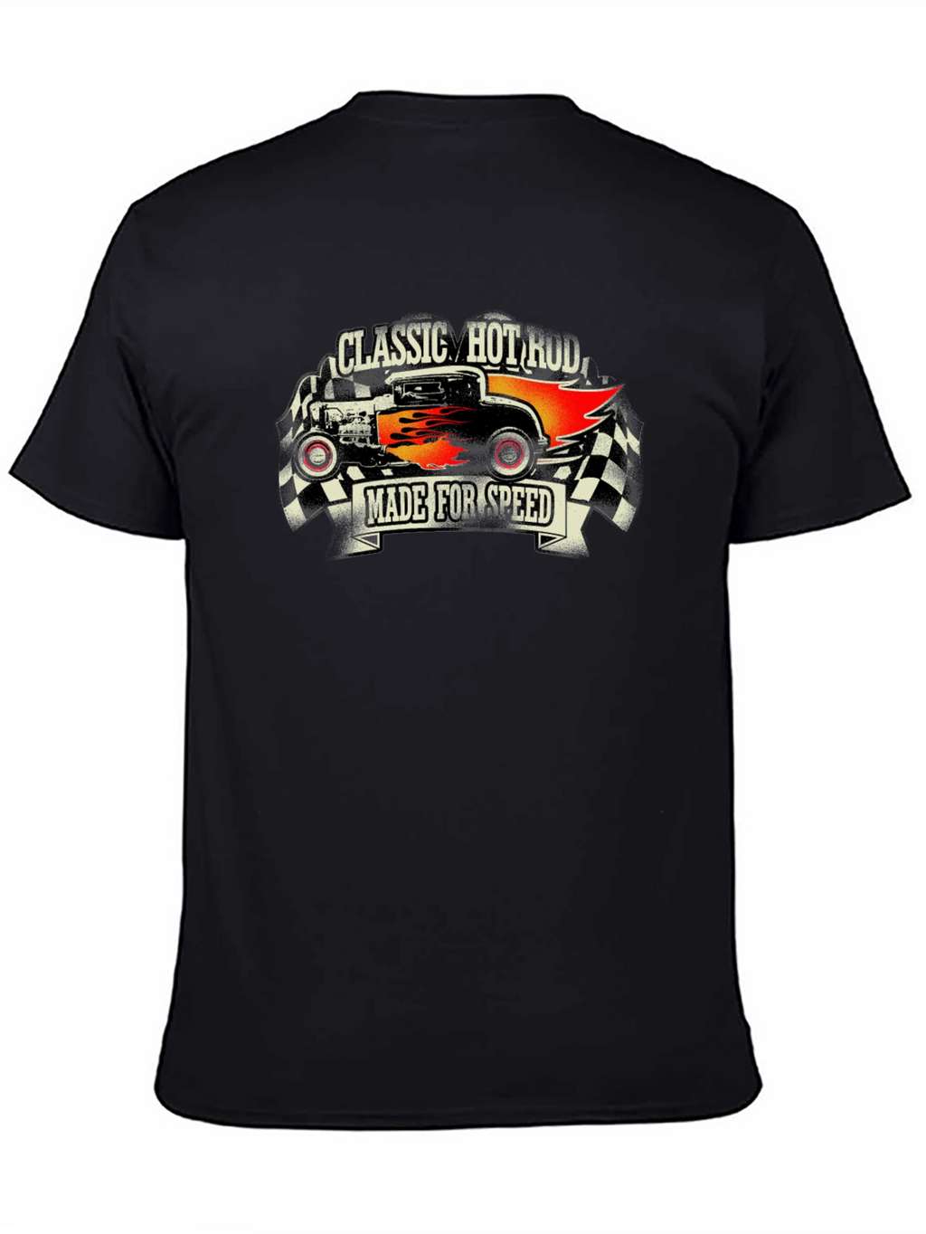 Classic Hot Rod Car Graphic T-Shirt