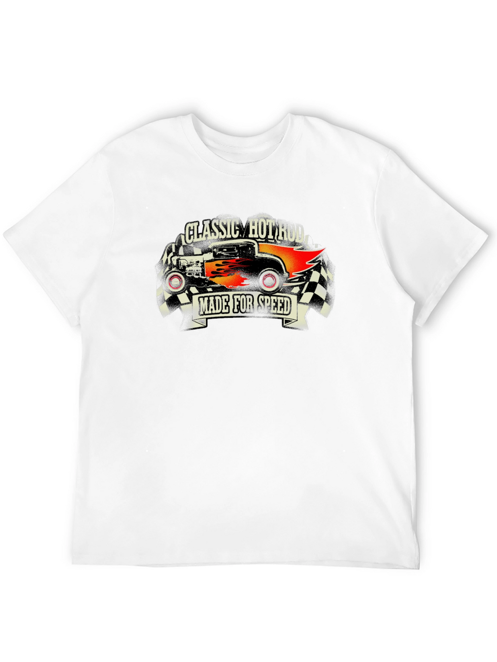Classic Hot Rod Car Graphic T-Shirt