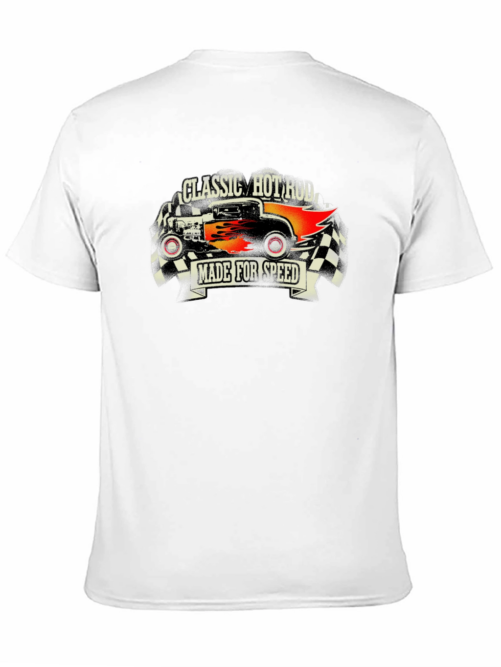 Classic Hot Rod Car Graphic T-Shirt