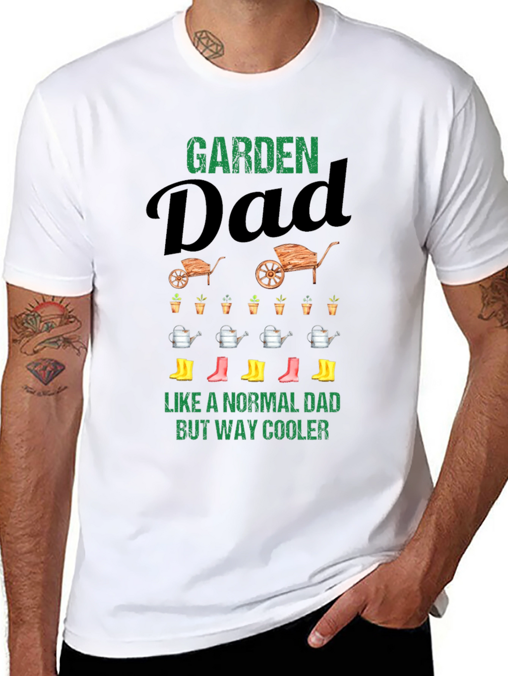 Garden Dad T-Shirt - Cool Fathers Day Gift