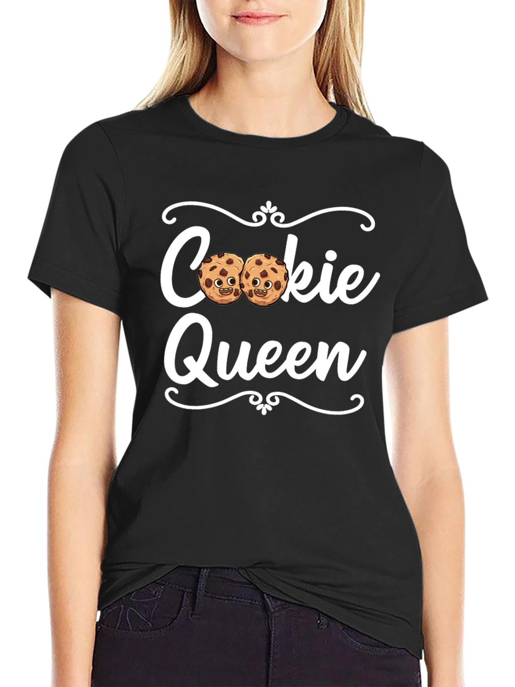 Cookie Queen T-Shirt - Cute Cartoon Cookies